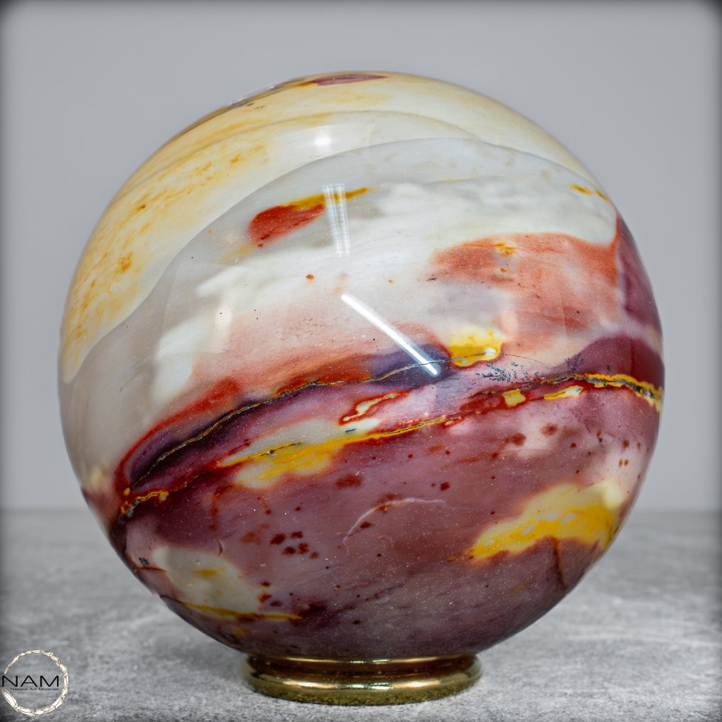 稀有天然顶级Mookaite 球体- 1429.69 g #3.2