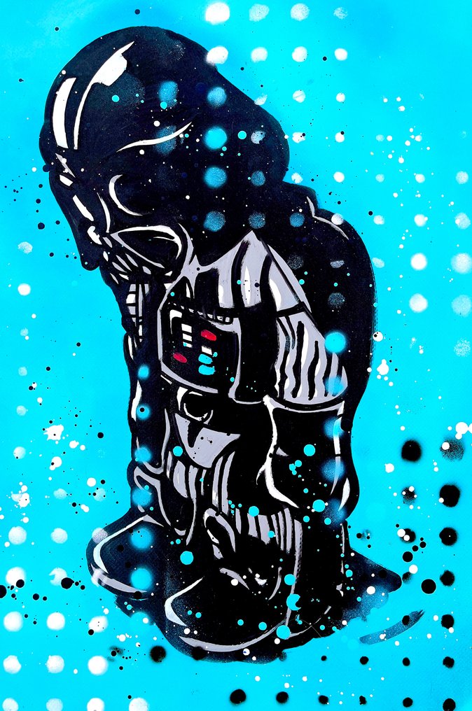 Moabit - Darth Vader VS AT AT Walker X Fetch /Diptych/ XL #2.1