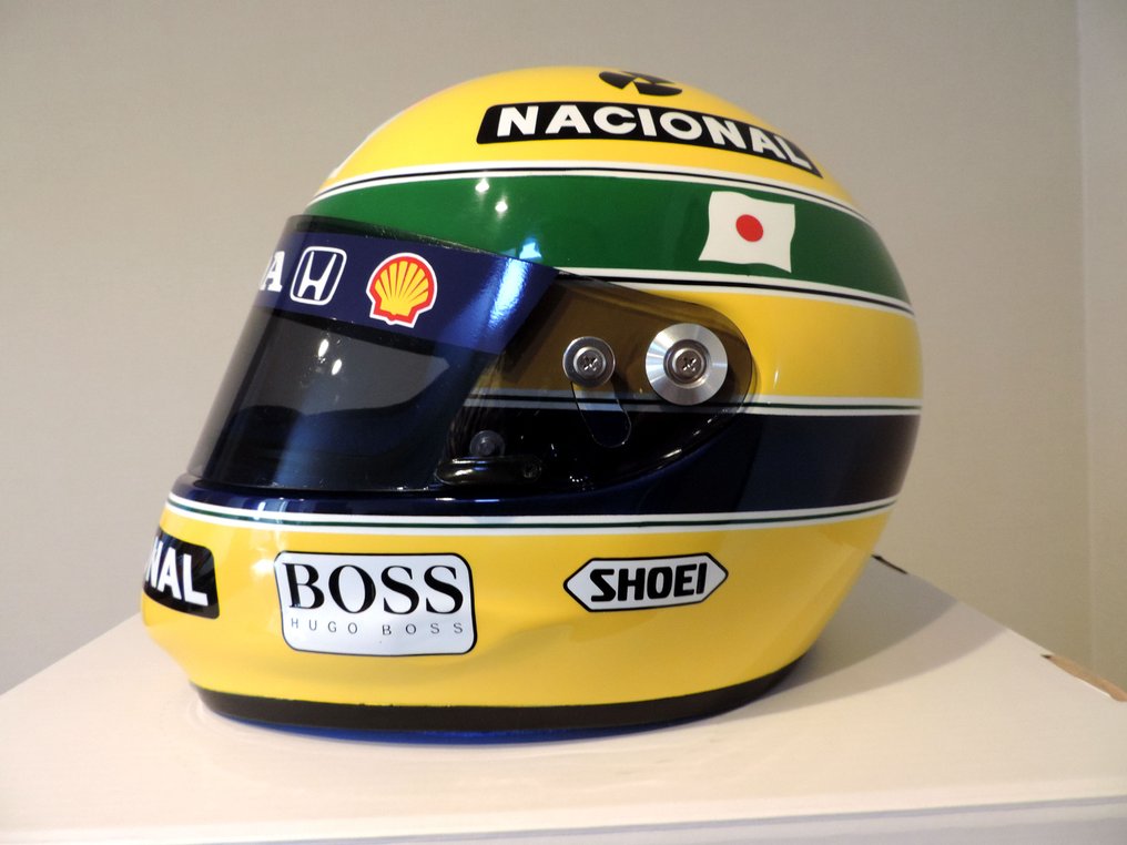 迈凯轮 - 埃尔顿·塞纳 - 1992 - 仿制头盔  #4.3