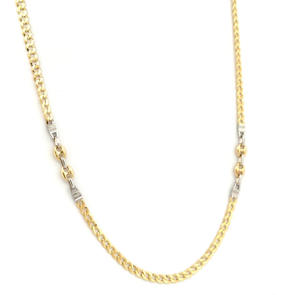 Collier - 18 carats Or jaune, Or blanc - Marzi #4.3