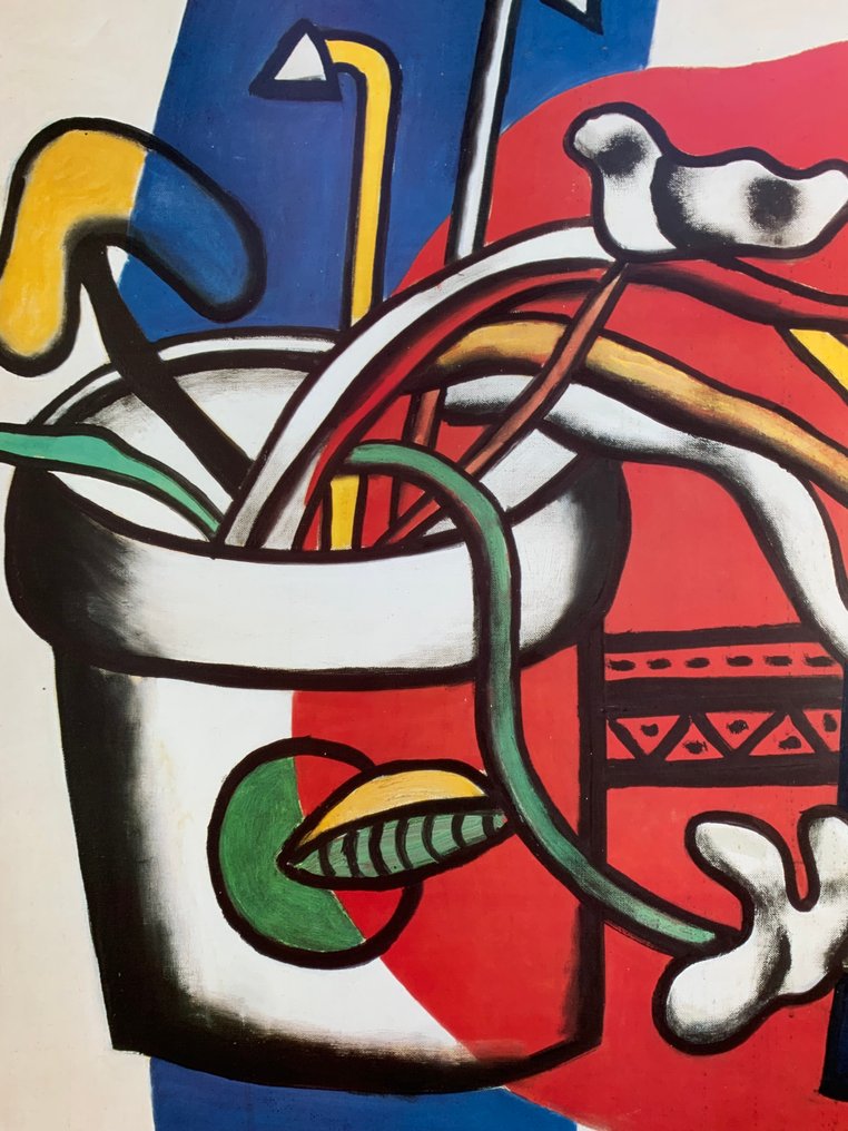 Fernand Léger (after) - Flowers in a Vase, 1954 - XXL Artprint Exhibition Print #3.2