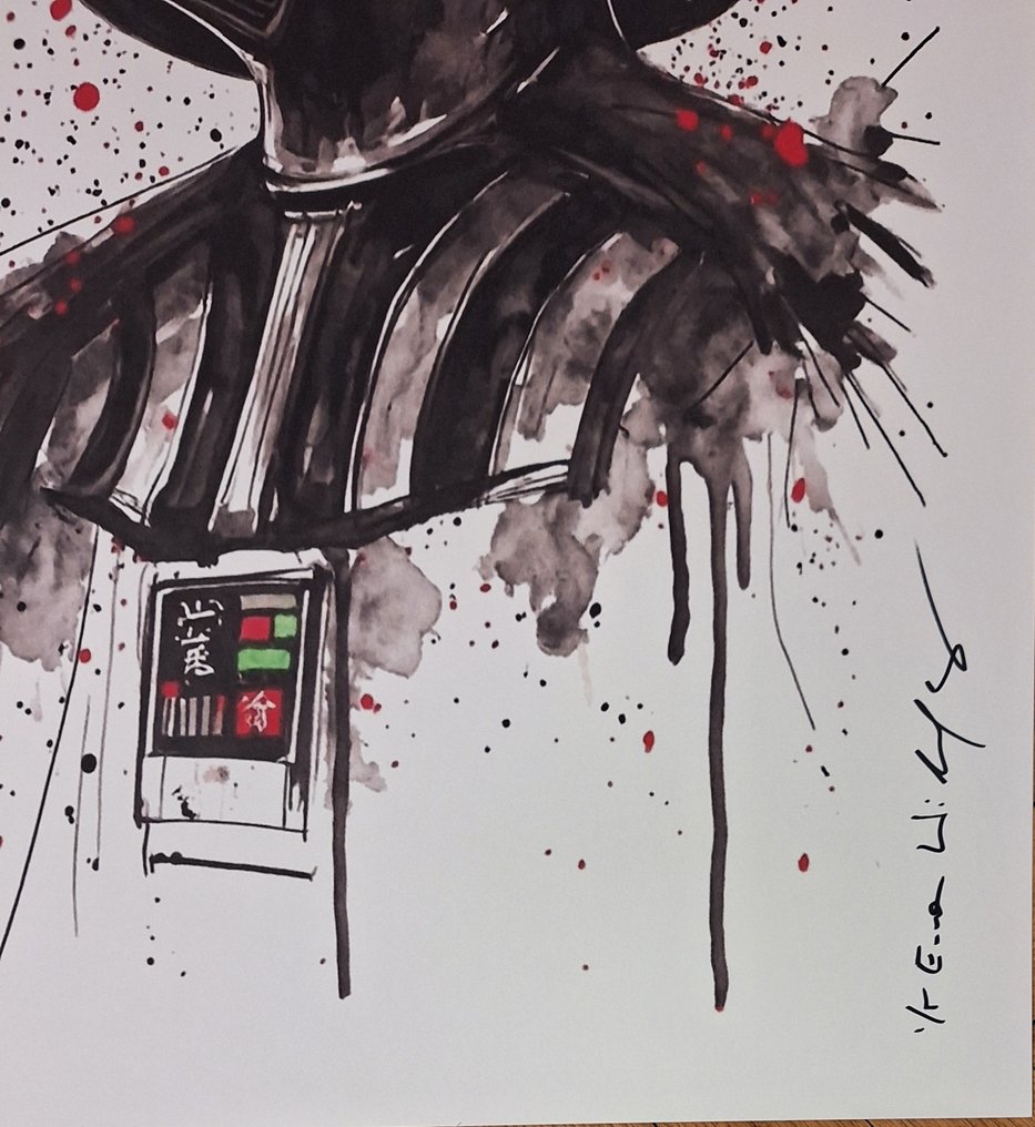 Darth Vader - Series " Tokyo Pop Icons " by Emma Wildfang - Large size #2.1