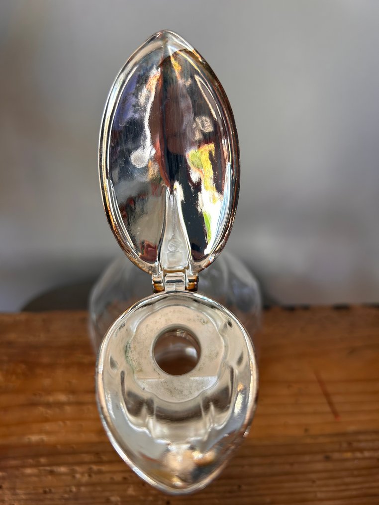 饮料用具 - 玻璃, 镀银 - 装饰艺术风格的葡萄酒醒酒器 #4.3