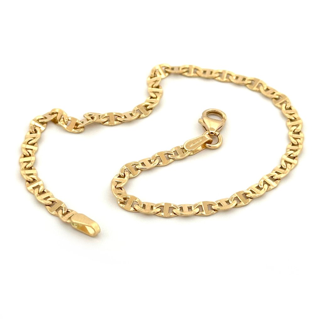 No reserve price - Handmade - Bracelet - Bracciale - 1.7 g - 18 kt. Yellow gold #1.0