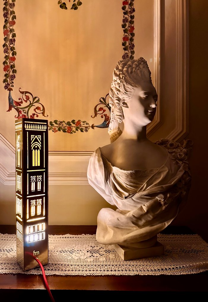 Fmm - Lámpara de sobremesa - Latón - Giotto lámpara torre #2.1