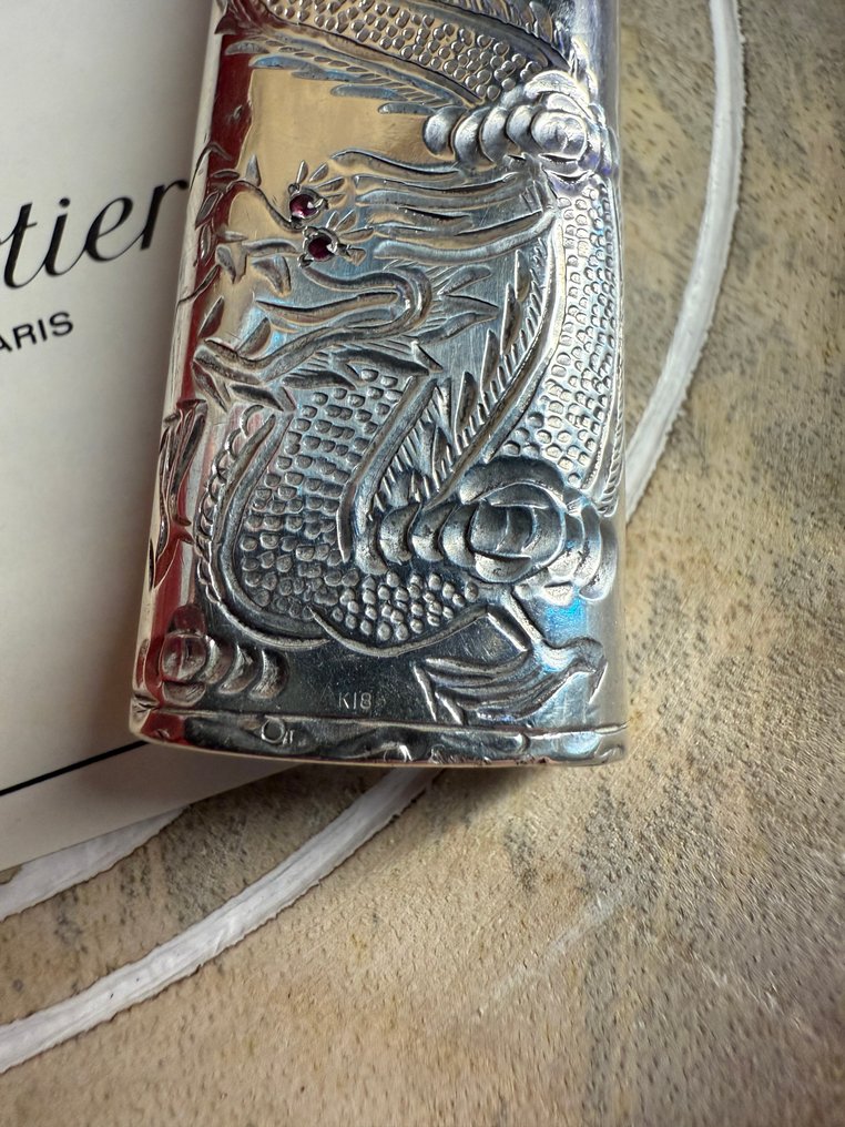Cartier - Dragon 26 diamantes “k18” - 打火機 - 不明 #2.1