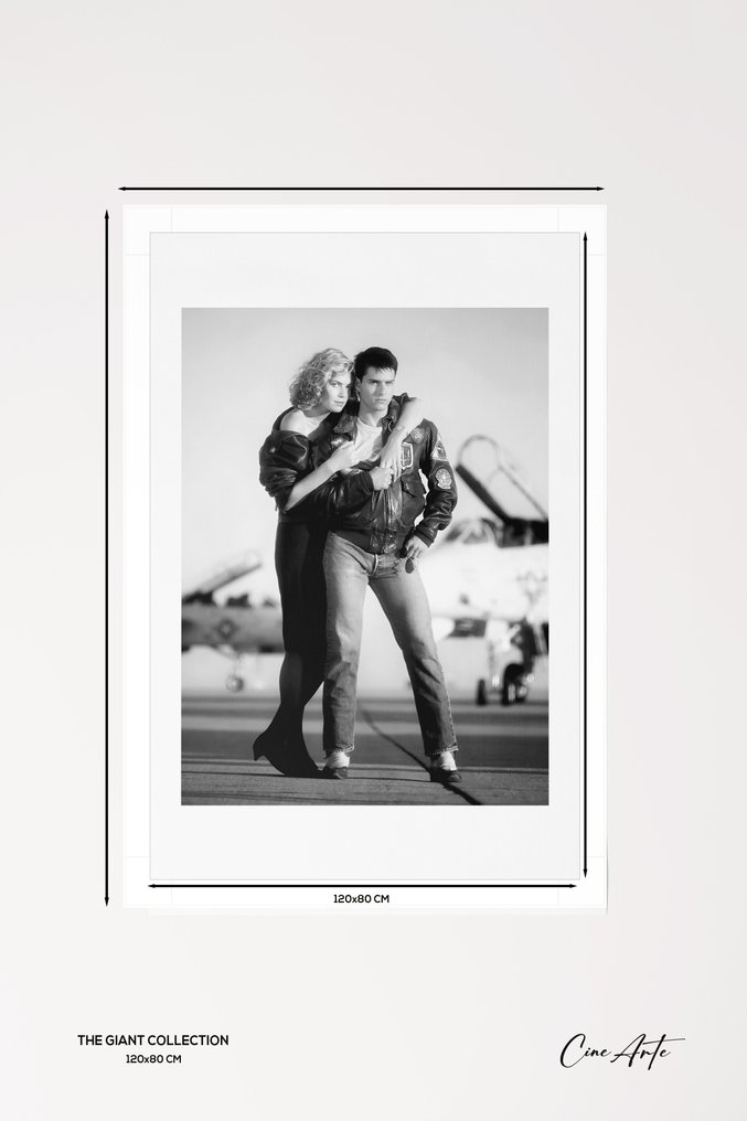 Tom Cruise - Iconic Legend - XXL Fine Art Photography on canvas - 120x80 cm - Limited 01 of 20 - Serial XXL26 - Original Certificate (COA), Hologram - 100% New. Frames not included #4.3