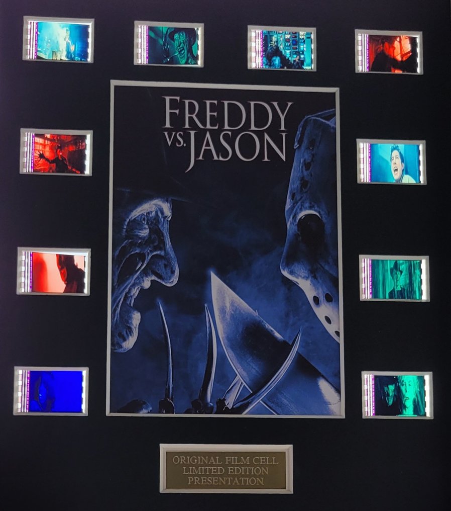 Freddy vs Jason - Framed Film Cell Display with COA #3.2