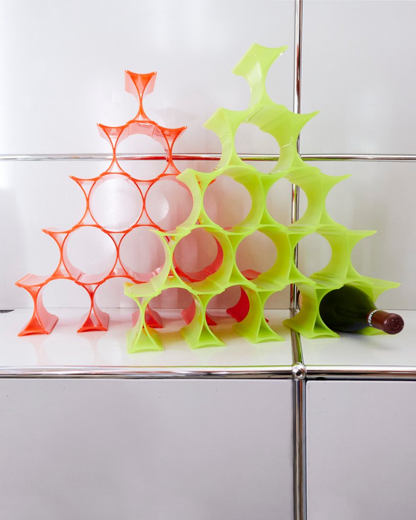 Kartell - Ron Arad - Wine rack - Infinity - Polycarbonate - CHOOSE YOUR COLOUR #1.0