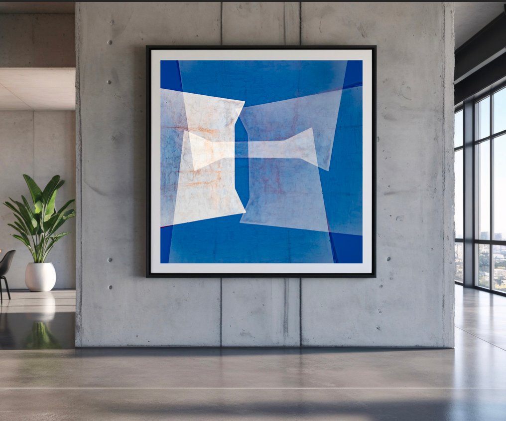 Ben Dauchez - Bauhaus Maroc #4 Bleu #2.1