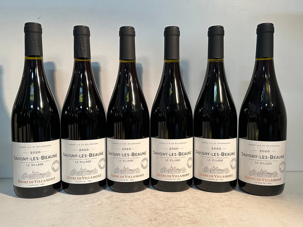 2020 Henri de Villamont Savigny-les-Beaune "Le Village" - Burgundy - 6 Bottles (0.75L) #1.0