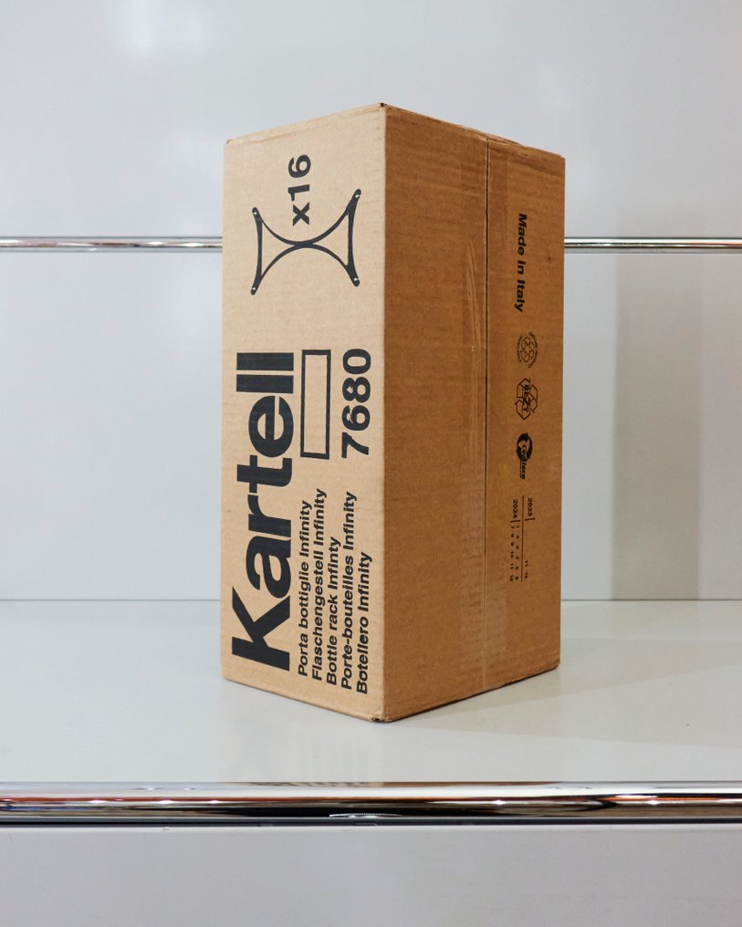 Kartell - Ron Arad - Wine rack - Infinity - Polycarbonate - CHOOSE YOUR COLOUR #3.2