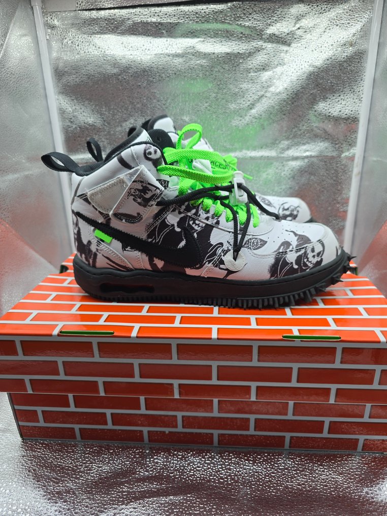 Nike X Off White - Air Force 1 Mid SP Grim Reaper - 运动鞋 - 尺寸: EU 44 #4.3