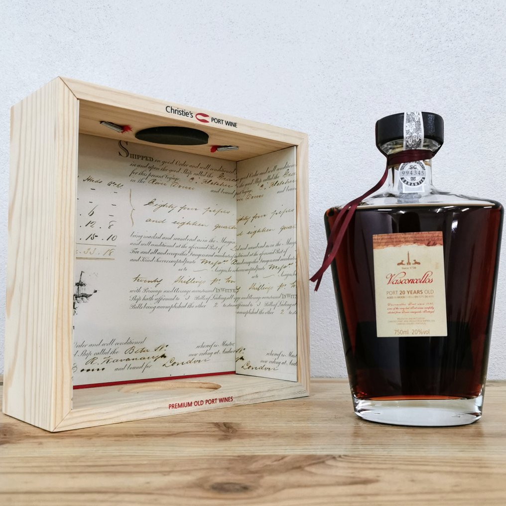Vasconcellos Decanter - 20 years old Tawny - Porto - 1 Flasker (0,75 L) #2.1
