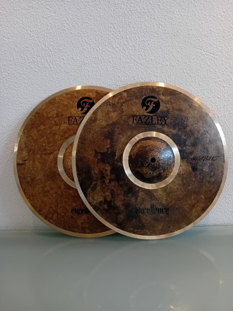 Fazley Excellence Hi hat cymbals set Turkiye No Reserve Price auction online Catawiki