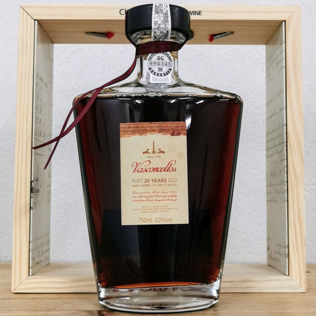 Vasconcellos Decanter - 20 years old Tawny - Porto - 1 Flasker (0,75 L) #1.0