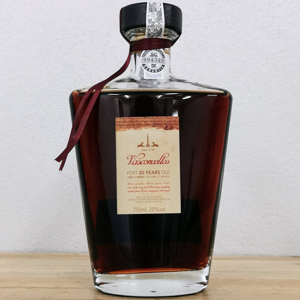 Vasconcellos Decanter - 20 years old Tawny - Porto - 1 Flasker (0,75 L) #3.2