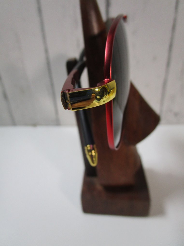 Porsche Design - PILOT > series P'8000 > metal frame RED/GOLD accessories - Γυαλιά #4.3