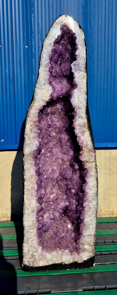 Amethyst 晶洞 - 高度: 126 cm - 闊度: 40 cm- 135.5 kg - (1) #1.0