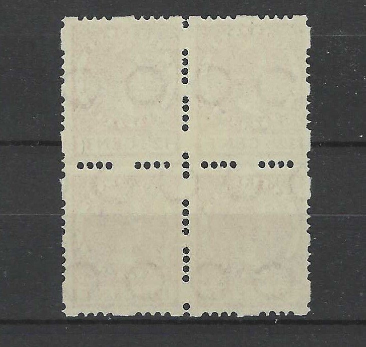 Netherlands 1928 - Four-sided Rolling Bearing - NVPH R46 in postfris blokje van 4 #1.0