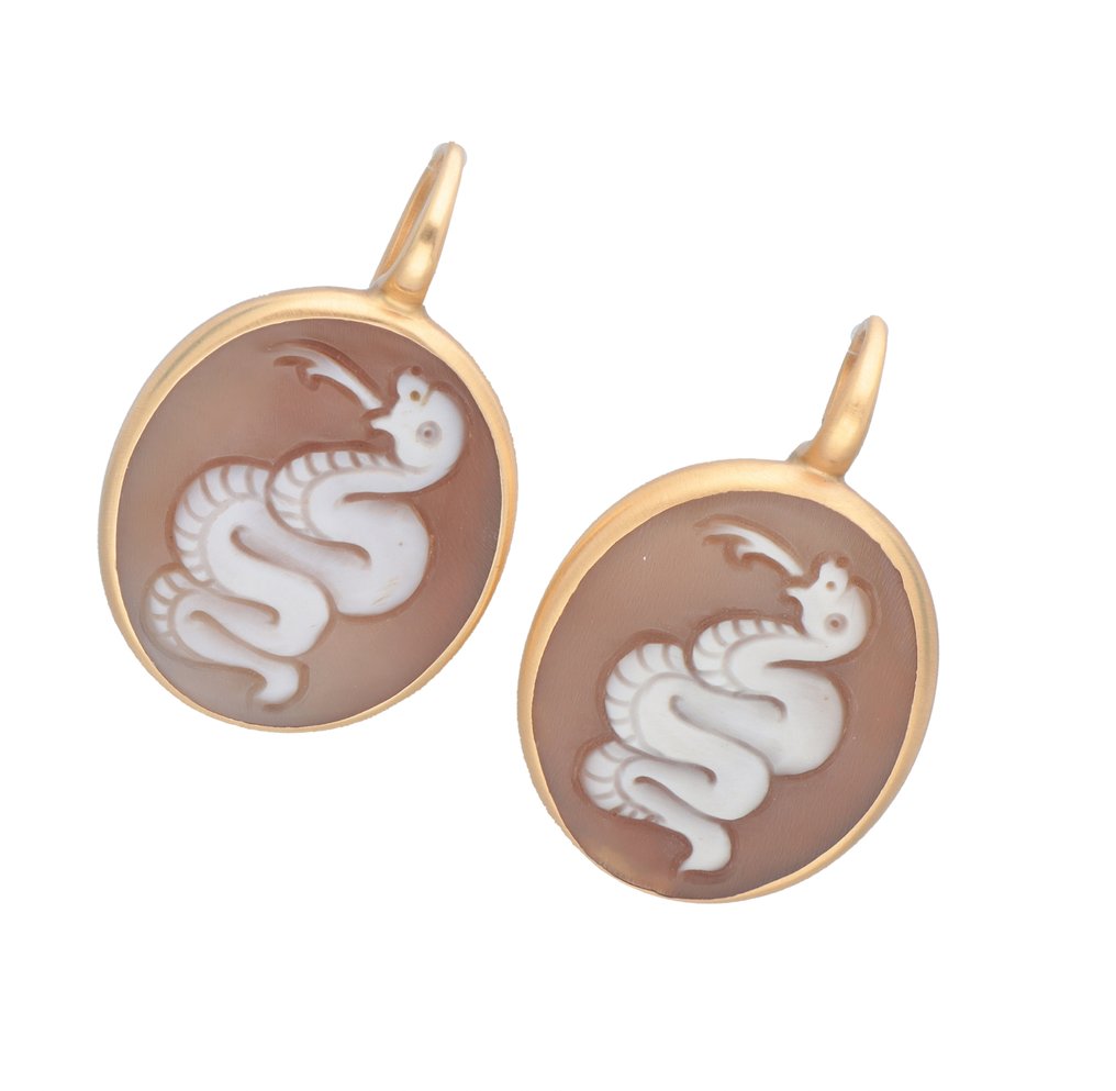 Pomellato - 耳環 - 18 克拉 玫瑰金 #1.0