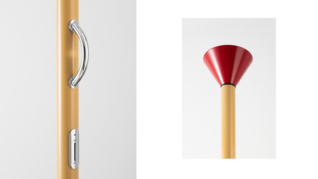 Artemide - Ettore Sottsass - Lampa podłogowa - Callimaco - Aluminium, Stal #3.2