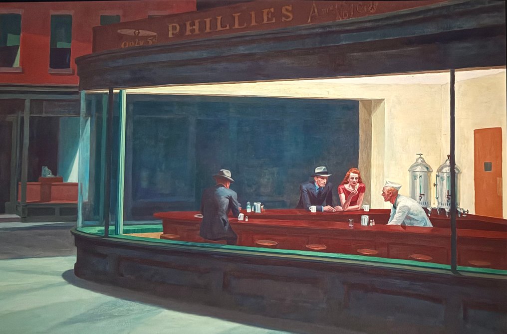 Edward Hopper - “NIGHTHAWKS, 1942”. - 1940s #2.1