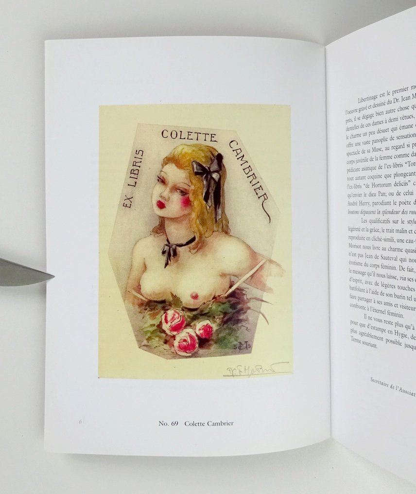 Benoît Junod - Les Ex-libris érotiques et singuliers du Dr. Jean Morisot, alias Jean de Sauteval - 1997 #4.3
