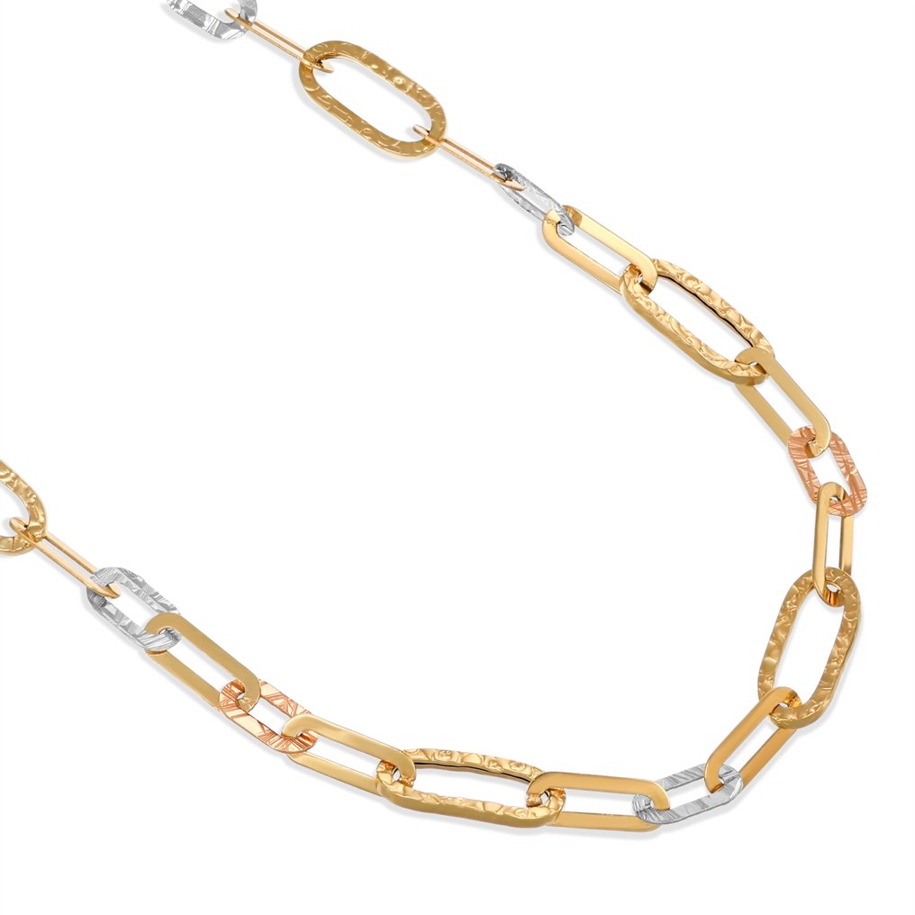 项链 - 18K包金 黄金, 白金, 玫瑰金 #1.0