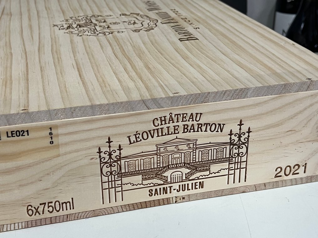 2021 Chateau Leoville Barton - Haut-Médoc Grand Cru Classé - 6 Botellas (0,75 L) #3.2