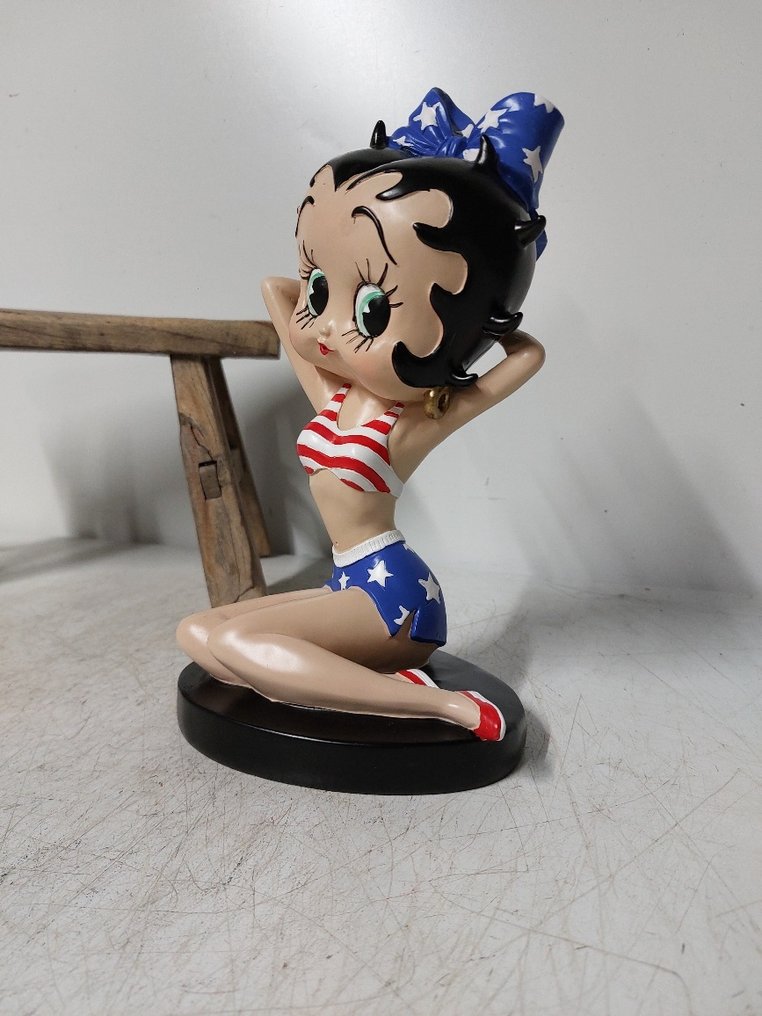 Statue, Betty Boop in a swimsuit - 25 cm - polyresin #4.3