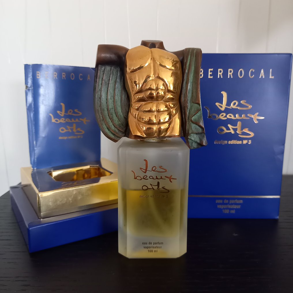 Les beaux arts - Miguel Berrocal - EROS - Bronze auf Flacon - Figura - EROS - Torso aus Bronze - Bronz #1.0