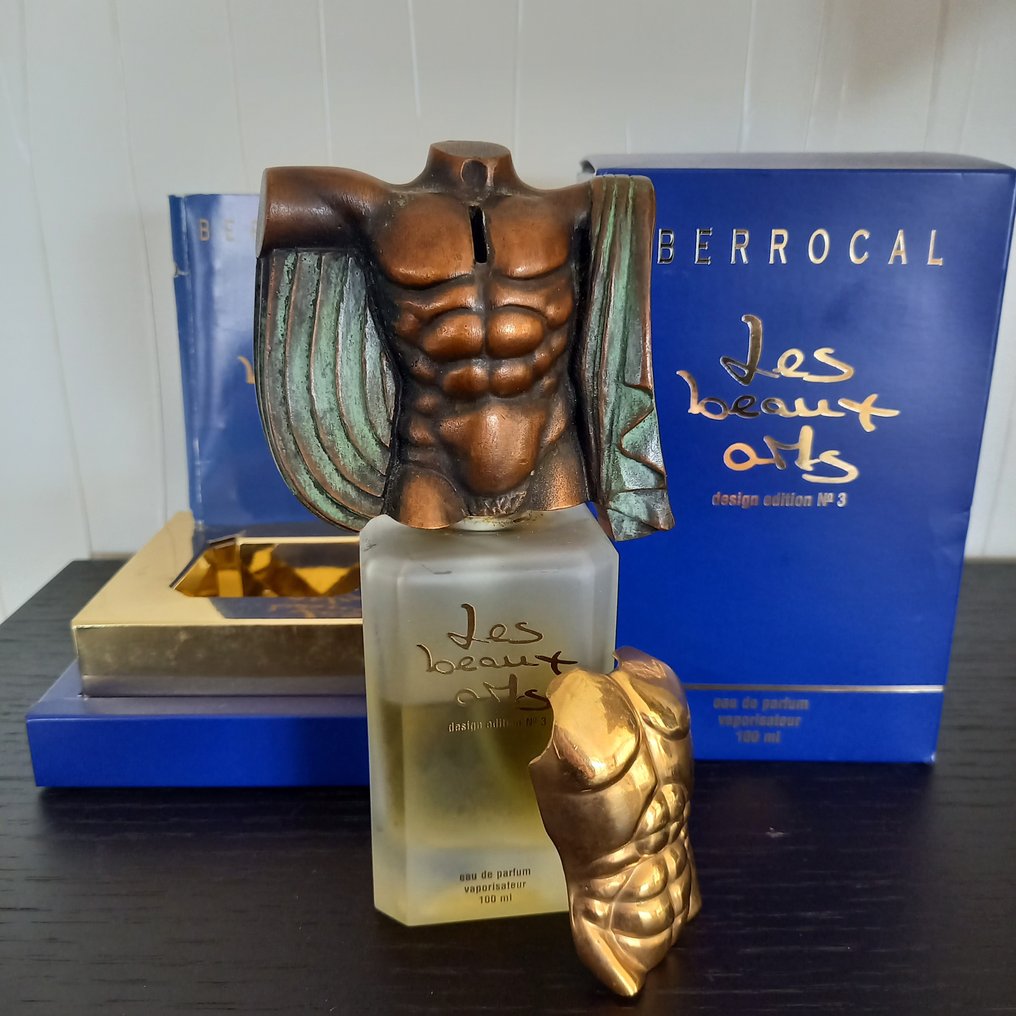 Les beaux arts - Miguel Berrocal - EROS - Bronze auf Flacon - Figura - EROS - Torso aus Bronze - Bronz #1.0