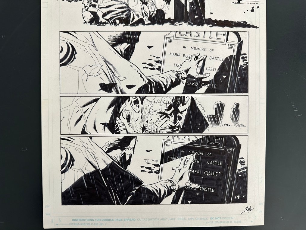 Boschi, Roland - 1 Original page - Punisher #17 - Page 15 - 2009 #2.1