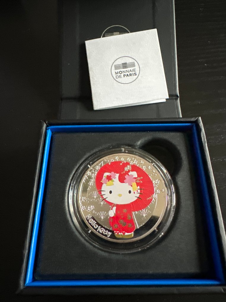 法国. 10 Euro 2024 "Hello Kitty" (3 monete) Proof #3.2