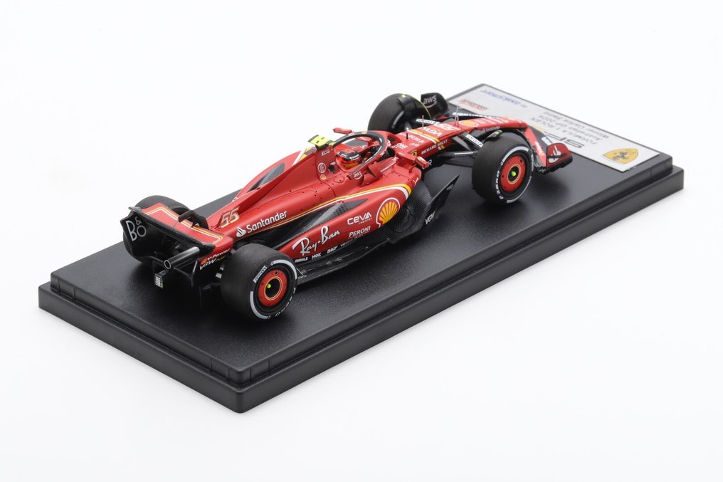 Look Smart 1:43 - Modell versenyautó (2) - 2 modelli Ferrari SF-24 Scuderia Ferrari GP Australia 2024 1st + 2nd place Sainz jr-Leclerc - LSF1059-LSF1060 #2.1