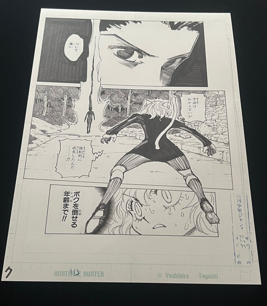 Yoshihiro Togashi - 2 Giclée - HUNTER X HUNTER - Rare Event Collections #2.1