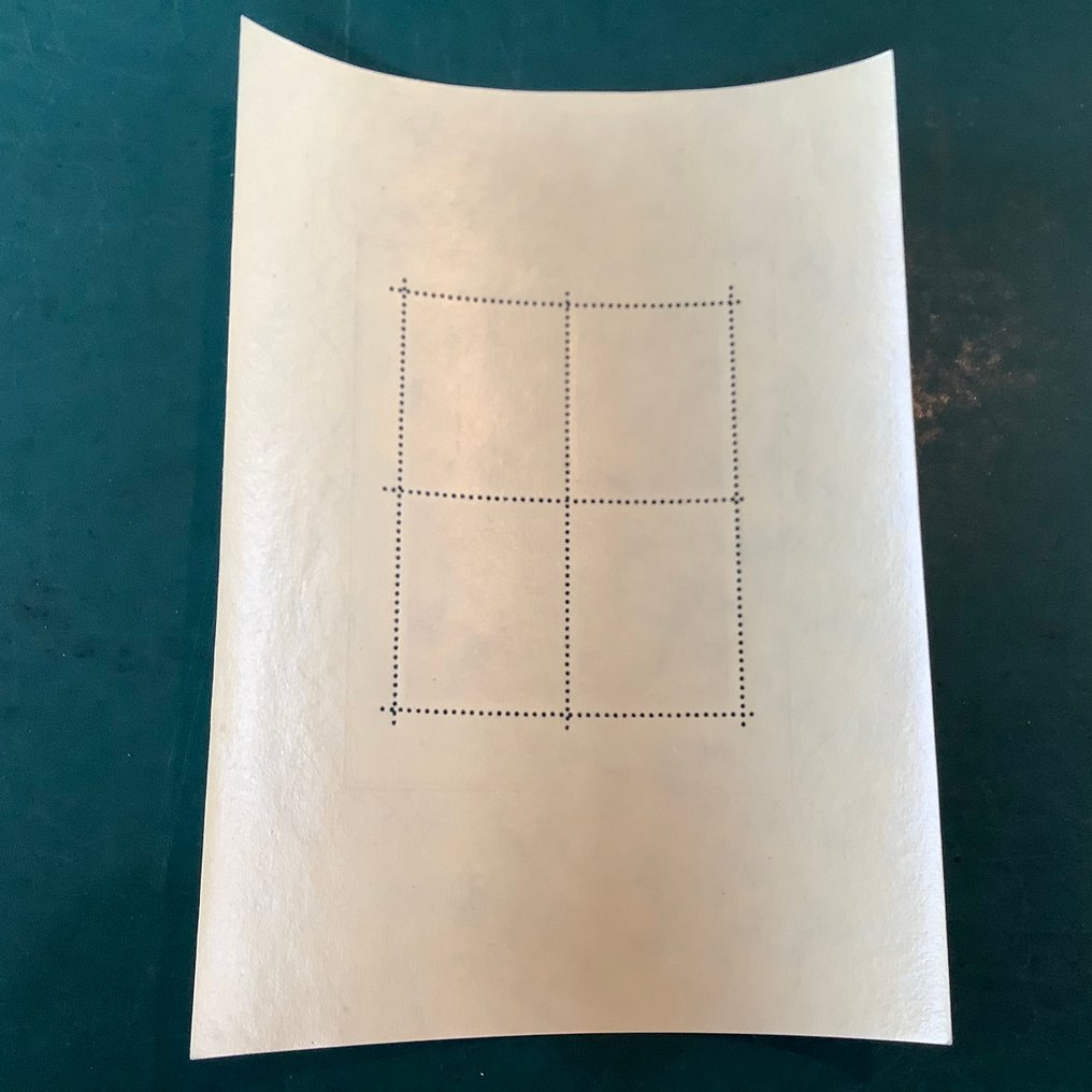 Liechtenstein 1939 - Furst Franz Joseph II kis lapja - Michel KB 185 #4.3