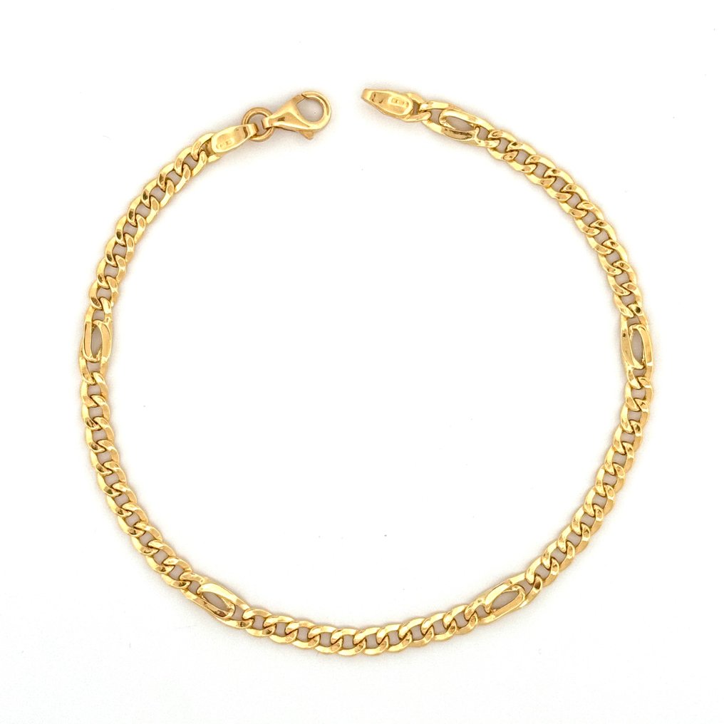 Sans prix de réserve - Handmade - Bracelet - Grumetta - 2.7 g - 18 carats Or jaune #4.3