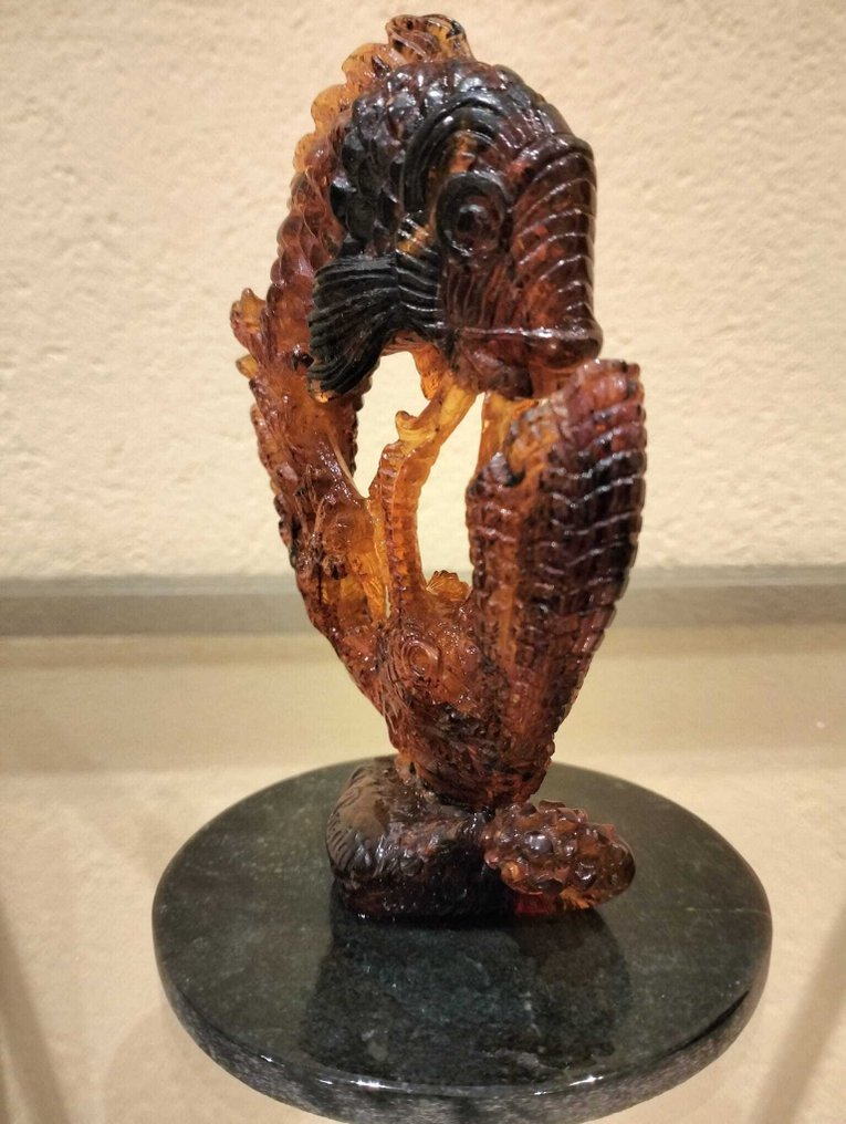 Carving - Height: 14 cm - Width: 9 cm- 1 kg - (1) #3.2