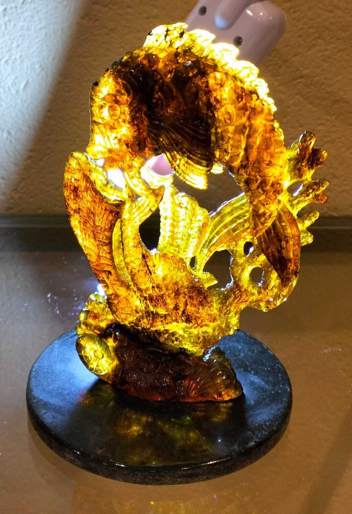 Carving - Height: 14 cm - Width: 9 cm- 1 kg - (1) #1.0