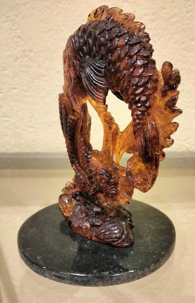 Carving - Height: 14 cm - Width: 9 cm- 1 kg - (1) #4.3