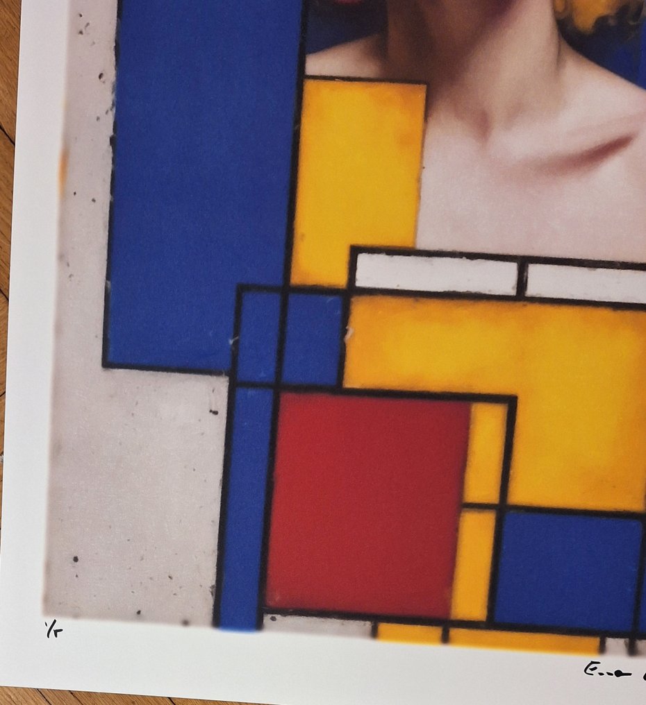 Madonna - Tribute series - Icons Reimagined Piet Mondrian - by Emma Wildfang - Edizione limitata - 2024 #3.2