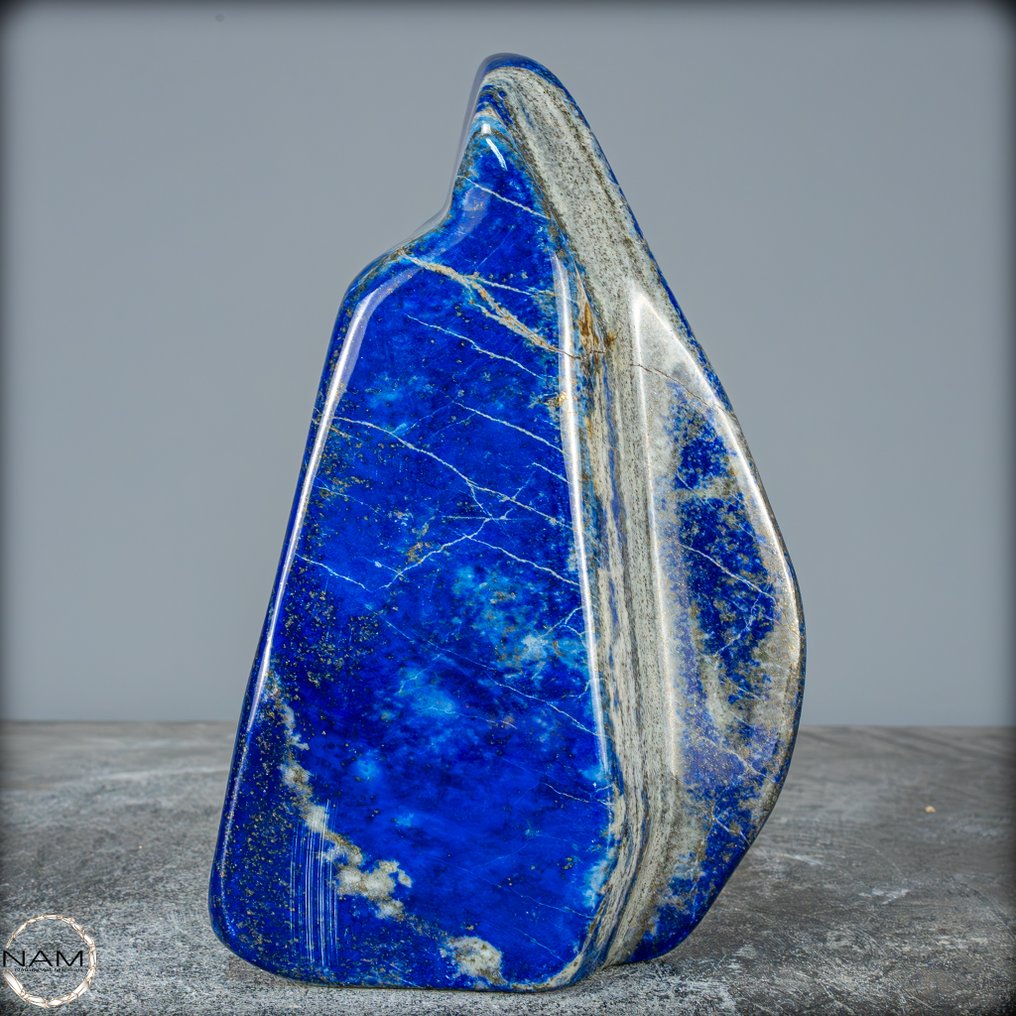 Φυσική Πρώτης Ποιότητας Βασιλικό Μπλε Lapis Lazuli. Ελεύθερη μορφή- 1450.12 g #3.2