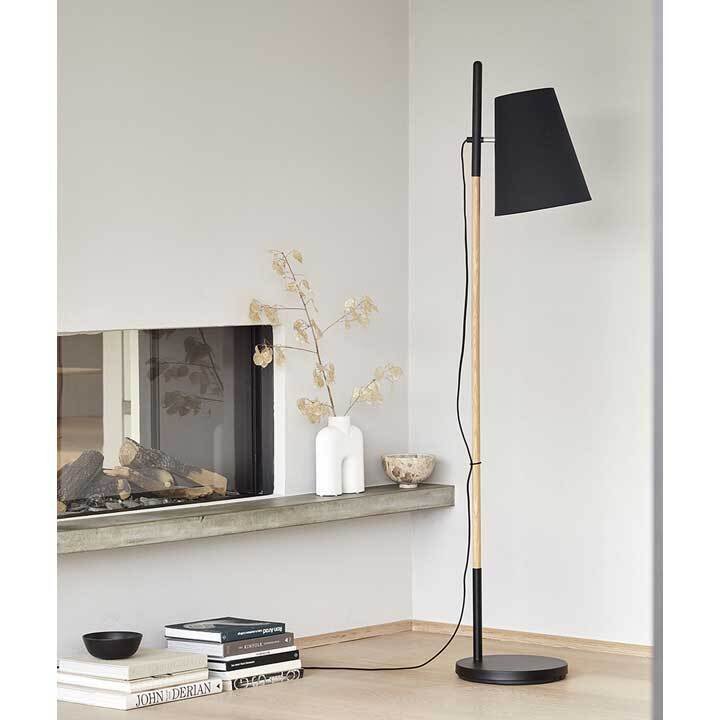 Frandsen - Toni Rie - Φωτιστικό δαπέδου - Καταφύγιο - Δάπεδο - Μέταλλο, Ξύλο #1.0