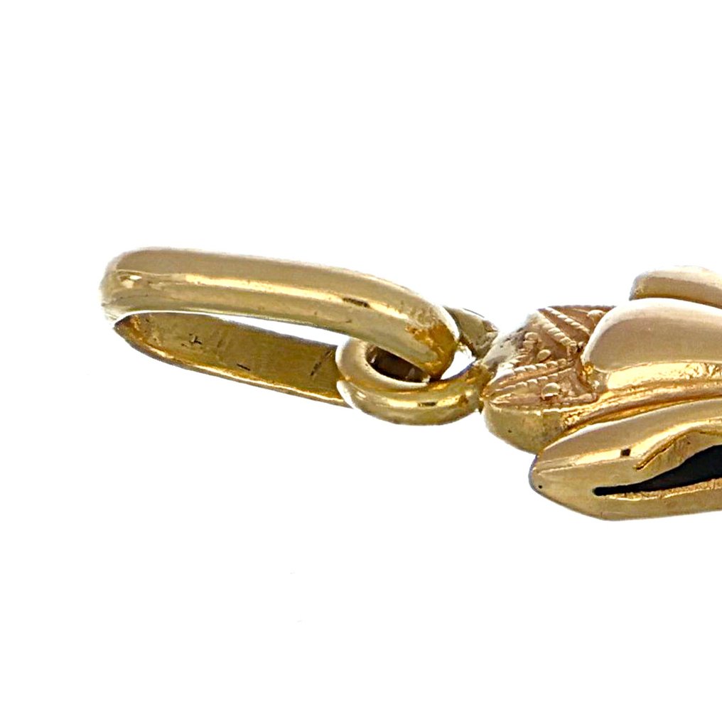 沒有保留價 - 墜飾 - 18 克拉 白金, 黃金 - 0.10ct. tw. 鉆石 (天然) #2.1