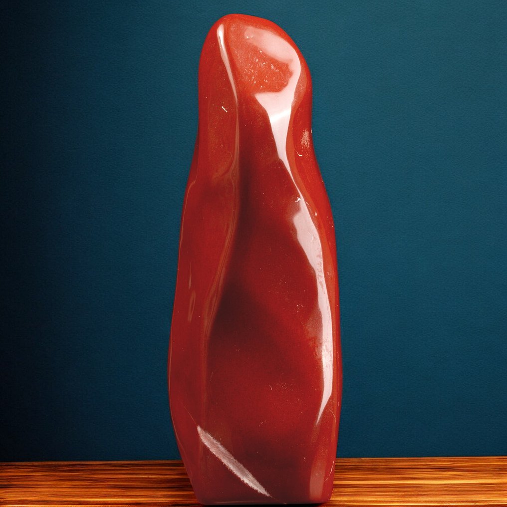 Natural Red Passion Jasper Large Red Jasper - Height: 360 mm - Width: 130 mm- 8054 g #1.0