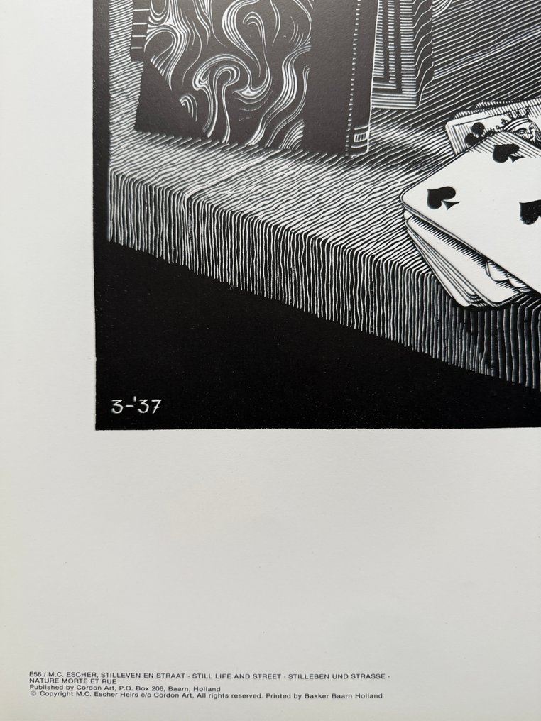 Maurits Cornelis Escher (1898-1972) - Nature Morte #3.2