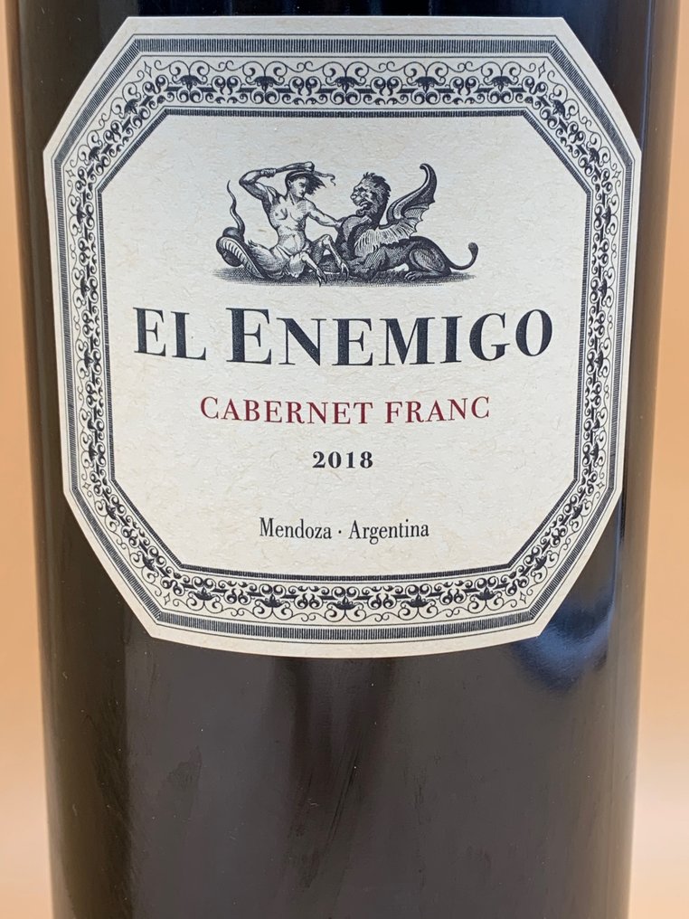 2018 El Enemigo " Cabernet Franc" - 门多萨 - 2 Magnums (1.5L) #3.2