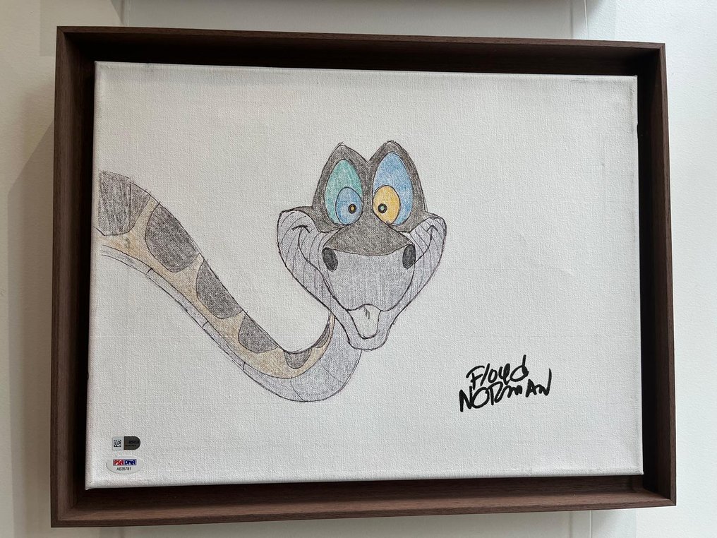 Floyd Norman - 1 Original drawing - The Jungle Book - Snake The Jungle Book #1.0